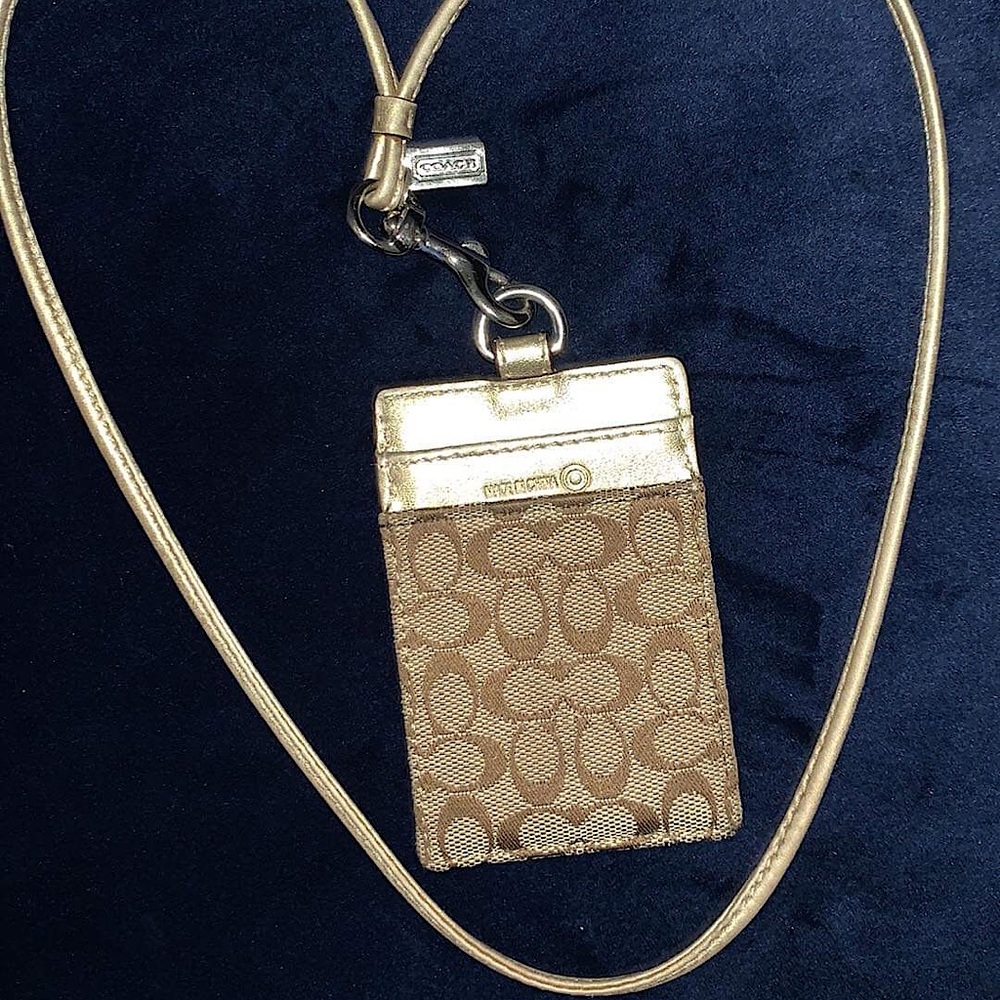 Coach Key / ID lanyard